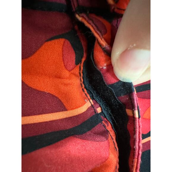 Joe Boxer Red/Orange Camo Stripes Quick Dry Board Shorts Swim Trunks 36 " EUC - Picture 6 of 10